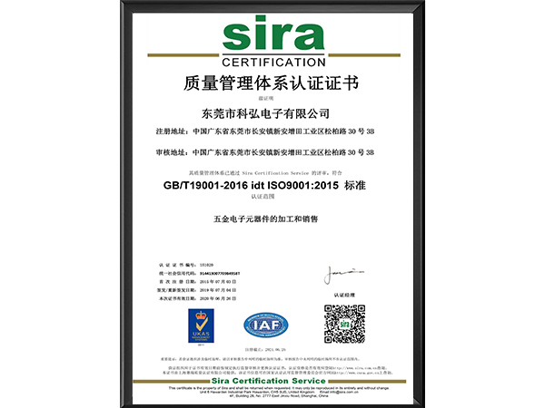 ISO9001中文